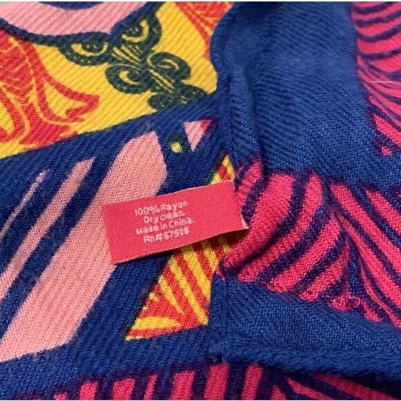 Womens Scarf Ford Cares Warriors in Pink 2014 Breast Cancer Awareness 72x27 - Picture 8 of 10